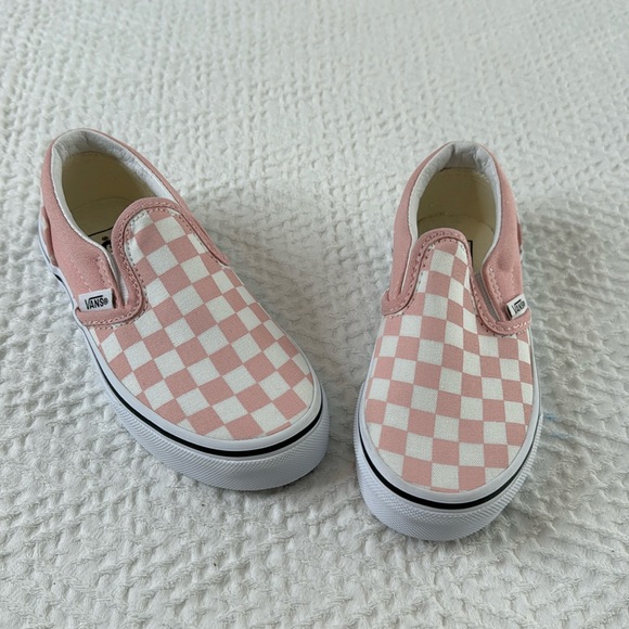 Vans Other - Van’s checked slip on shoes